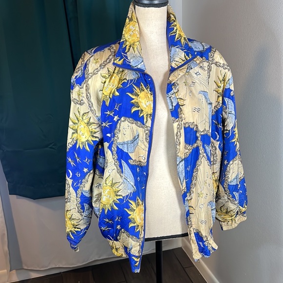 Shanghai Silk vintage bomber jacket celestial blue - Picture 11 of 16